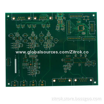 Quick Turn Green Solder Mask PCB Prototype with White Silkscreen, UL, RoHS and SGS MarksNew
